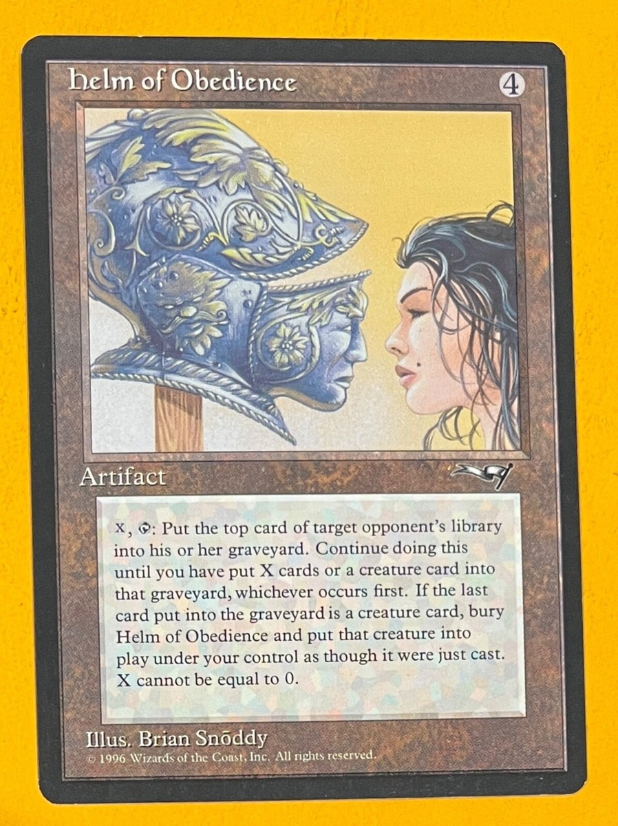 MTG　helm of Obedience 054d7ebc-b3bd-46c8-9f9e-