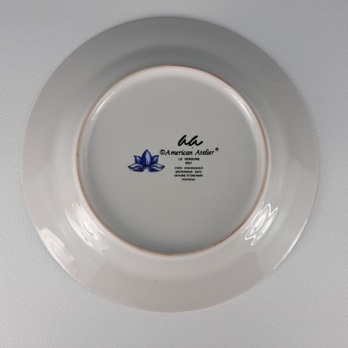American Atelier LE VERDURE 5021 8" piatto insalata verdure cavolo carciofo - Foto 7 di 9