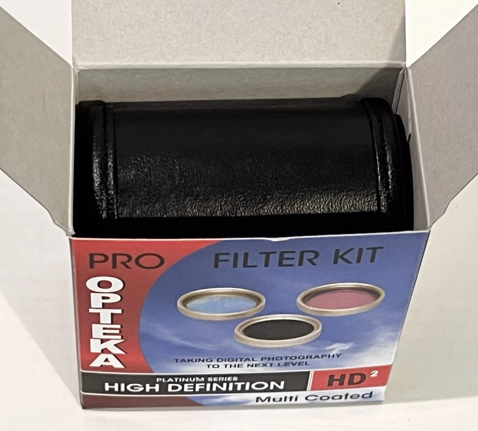 Opteka High Definition HD2 52mm Multi-Coated 3 Piece Filter Kit UV CPL FLD - Image 3 of 4