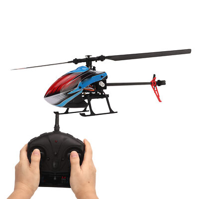 (Dual Battery)2.4GHz RC Helicopter Pressure Altitude Hold Strong Power 6 Ax