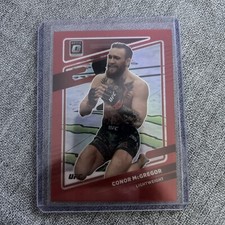 UFC Conor McGregor Red Prizm /199 - 2022 Panini Donruss Optic UFC #75