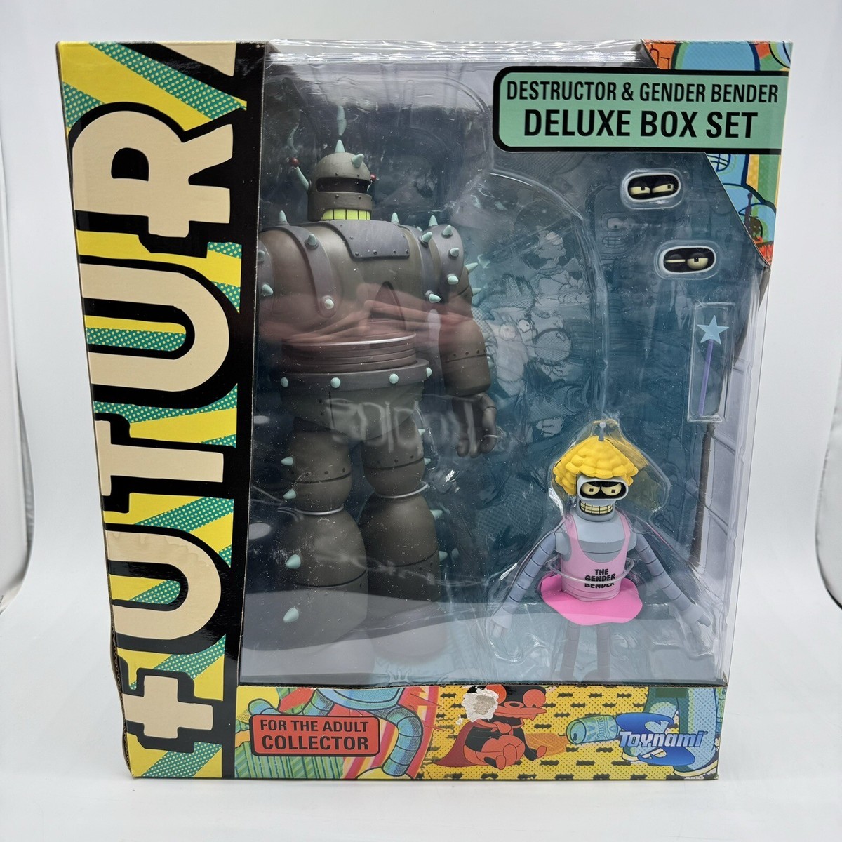 Futurama Destructor Gender Bender Box Set Action Figures Futurama Destructor Gender Bender Box Set Action Figures