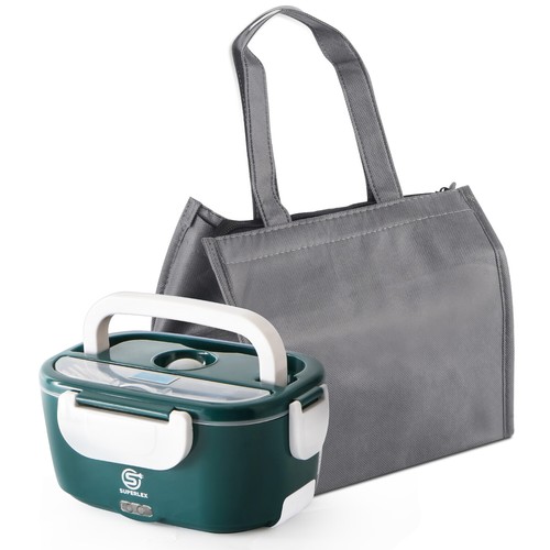 Electric Heated Lunch Box For Car Office Keeping Food Warmer Container 12V/24V - Picture 12 of 12