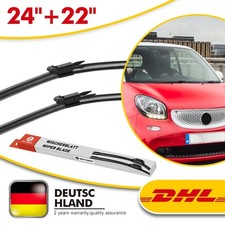 SCHEIBENWISCHER 600/550mm WISCHBLATT VORNE PASSEND FÜR A294S SMART FORTWO 451