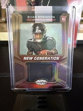 2023 Panini Certified - New Generation Jerseys Bijan Robinson #NGJM-3 Mirror...