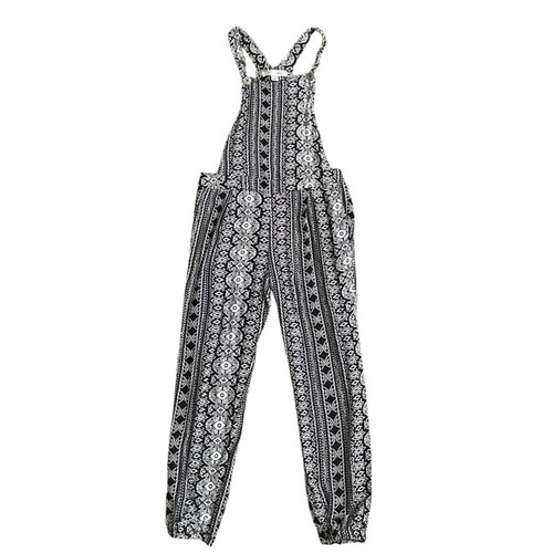 Xhilaration bedruckter Overall Pullover Mädchen Gr. L 10/12 ärmellos bequem