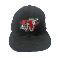 Winston Salem Warthogs Hat Cap Fitted Mens 7 5/8 USA MILB Baseball New Era