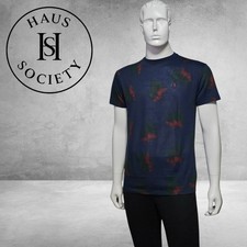 Polo Ralph Lauren Mens Classic Fit Navy Blue P-Wing Jersey Tee Size Medium