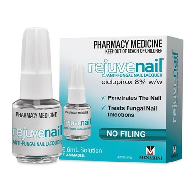 Rejuvenail Anti-Fungal Nail Lacquer 6.6ml Solution - image 1 of 3