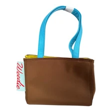 Edie Parker “Weedie” Top Handle Bodega Bag In Coco Sold Out $125