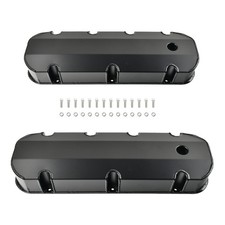 For Big Block Chevy Bbc 396 427 454 502 Fabricated Black Aluminum Valve Covers For Big Block Chevy Bbc 396 427 454 502 Fabricated Black Aluminum Valve Covers