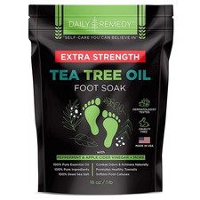 16 oz Tea Tree Oil Foot Soak with Epsom Salt Bag