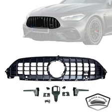 For 2023+ Mercedes Benz CLE Class w236 Front Bumper Grille Black & Chrome