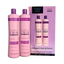 Plastica dos Fios Cadiveu Shampoo and Conditioner Washing Kit 2L Home Care