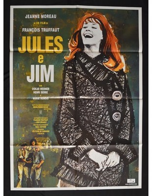 Manifesto JULES E JIM Original Film POSTER POSTER A319