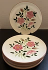 Stangl Pottery Set Of 6 Dinner Plates 10 inches Wild Rose Vintage