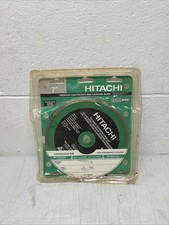 Hitachi 7" Wet Cut Continuous Rim Diamond Saw Blade for Tile & Stone NEW