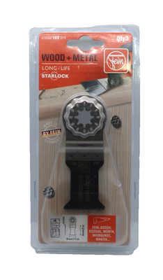 Starlock E-Cut Precision Saw Blade Precision Cutting for Wood, Metal 3 Pack NEW!