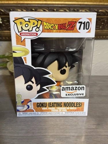 Funko Pop! Anime Dragon Ball Z Goku Eating Noodles #710 Vinyl Figure