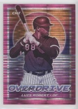 2021 Panini Chronicles Overdrive Pink Pulsar Prizm Luis Robert #15 0rt6