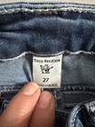 True Religion Jeans Women's 27 Legging Mid Rise Stretch Blue Pants — photo 3