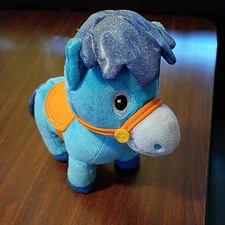 DISNEY'S SHERIFF CALLIES'S BLUE HORSE NAMED "SPARKY" PLUSH/STUFFED ANIMAL