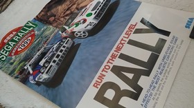 Sega Rally  1995 - Arcade Promotional B1 Poster from Japan Sega Saturn 29 x 41