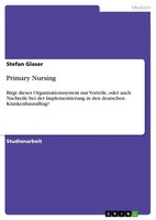 Primary Nursing Stefan Glaser Taschenbuch 68 S. Deutsch 2012 Grin Verlag