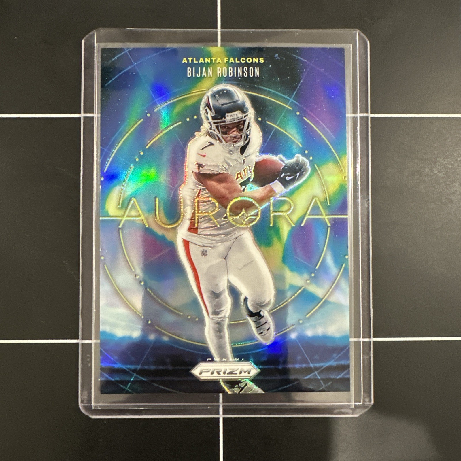 2024 Prizm Bijan Robinson Aurora #15 Case Hit