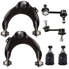 6x Front Control Arms Tie Rod Ends ForHonda Accord EX Sedan 4-Door K80228