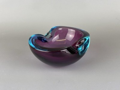 Vintage Glas Aschenbecher Murano Design Italien 60/70er Jahre Dekorativ 