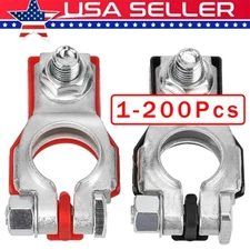 Battery Terminal Connector Top Post Positive Negative Heavy Duty Universal Lot
