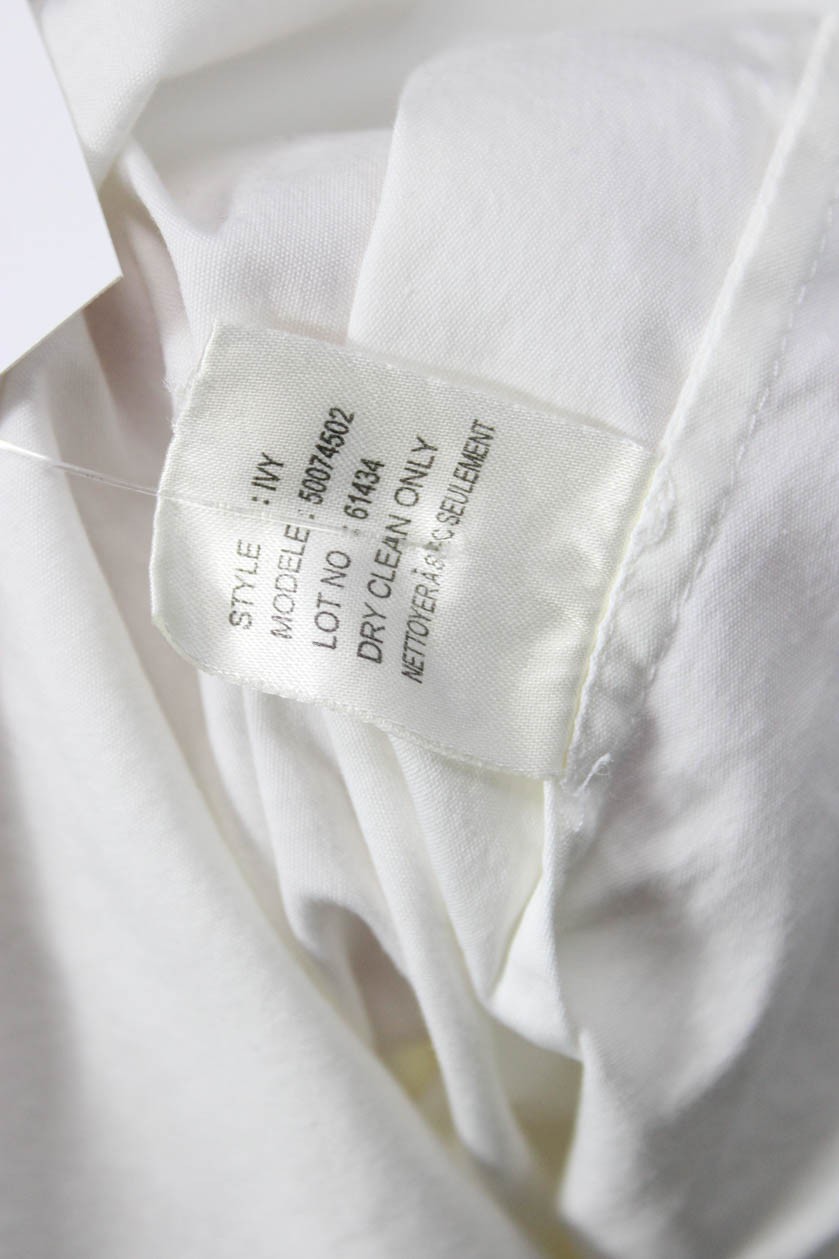 Theory Womens Collared Basic Button-Up Long Sleev… - image 5