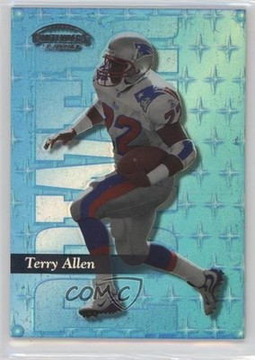 1999 Playoff Contenders SSD Power Blue 3/50 Terry Allen #94 pn1
