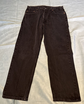 levis 505 regular fit straight leg vintage 90s y2k 36x30 Made in USA