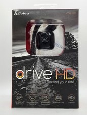 NOS Cobra Drive HD Dash Cam 8gb Wide Angle Lens CDR 820 New