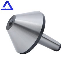 Precision MT5 Bull Nose Live Center 75 Degree 0.0007'' TIR Taper 1600 RPM