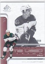 2022 Upper Deck SP Game Used 2001-02 Retro Rookies /999 Dylan Guenther #R-46 RC