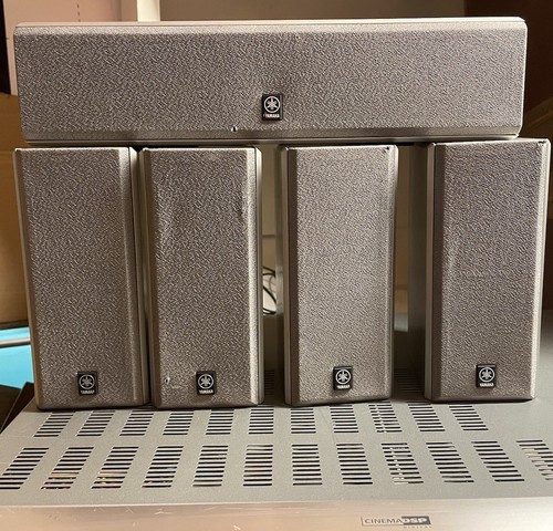 Yamaha RX-SL100RDS Receiver Natural Sound With Speakers And Manual - Picture 3 of 9