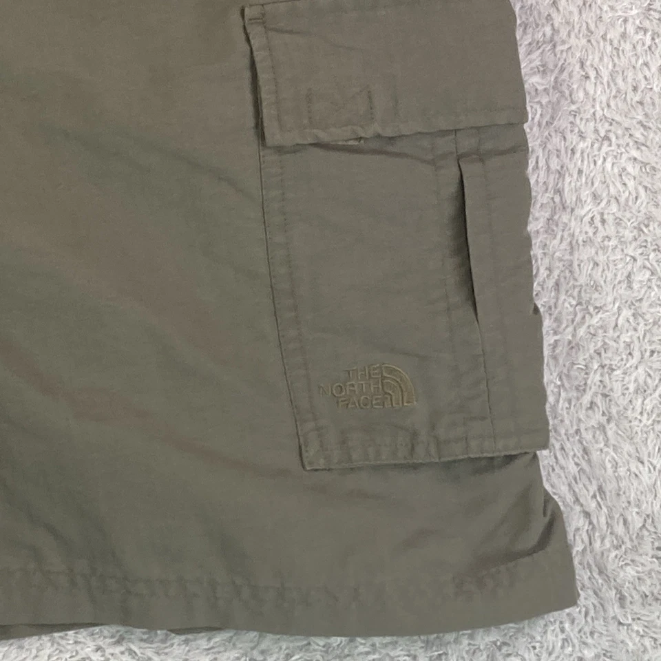 Pantalones Cortos de Senderismo The North Face Para Hombre Talla XL Olive Adventure Cargos Cinturón Usados en Excelente Condición Foto 2 de 4