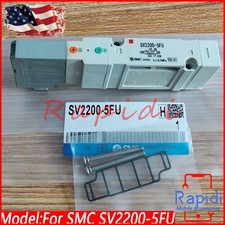 2-Position Double Solenoid For SMC SV2200-5FU Solenoid Valve 4Pin 24V 0.1-0.7MPa