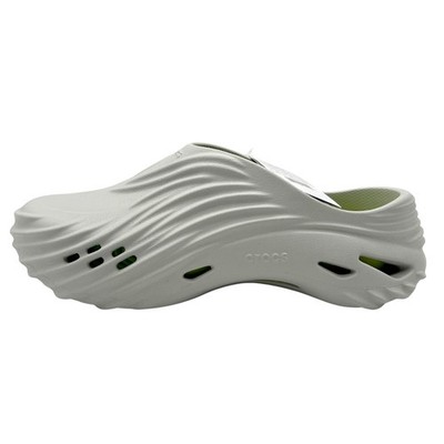 New Crocs Echo Wave Clog Mens 11 Atmosphere Gray Slip On Shoes Slides 210521-1FT