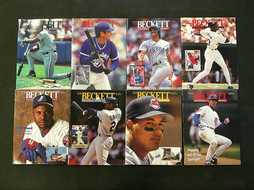 1994 BECKETT MONTHLY MAGAZINE LOT OF 12 VINTAGE 1994 BASEBALL CARD PRICEGUIDES - Picture 2 of 5