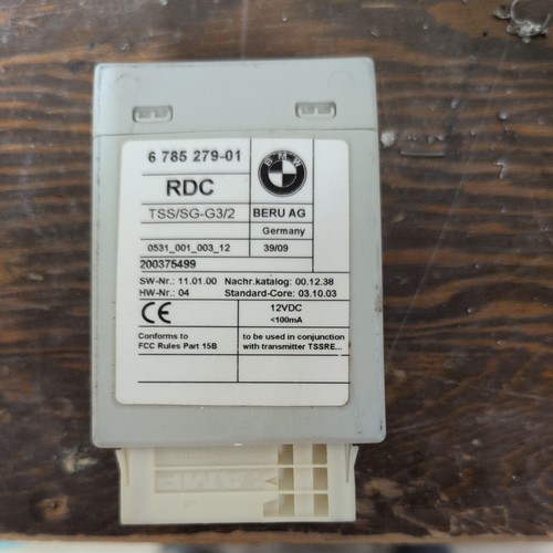 ⭐ Bmw E60 E63 E90 E82 E70 Tpms Rdc Tire Pressure Monitor Sensor Control ...