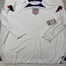 Nike USA Long Sleeve 2022 Home Soccer Jersey USMNT Sz XXL
