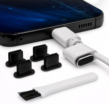 Titanplug USB-C Dust Plugs - Aluminum Protectors for Iphone 17/16/15, Samsung Ga