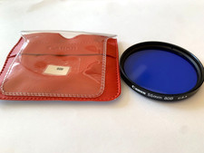 Canon 55mm 80B Blue Glass Camera Lens Filter