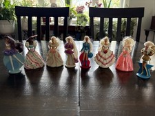 McDonald's Happy Meal Toys Barbie with Hair You Can Style Complete set of 8 1992