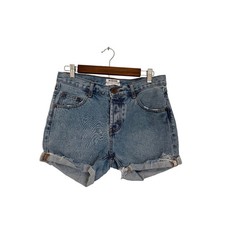 One Teaspoon Mid Rise Distressed Shorts Size 26