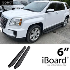 APS Running Board Black 6" Fit Chevy Equinox GMC Terrain 10-17